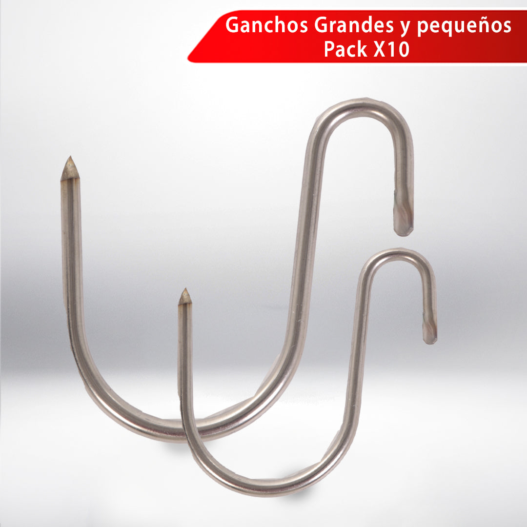 GANCHOS X 10