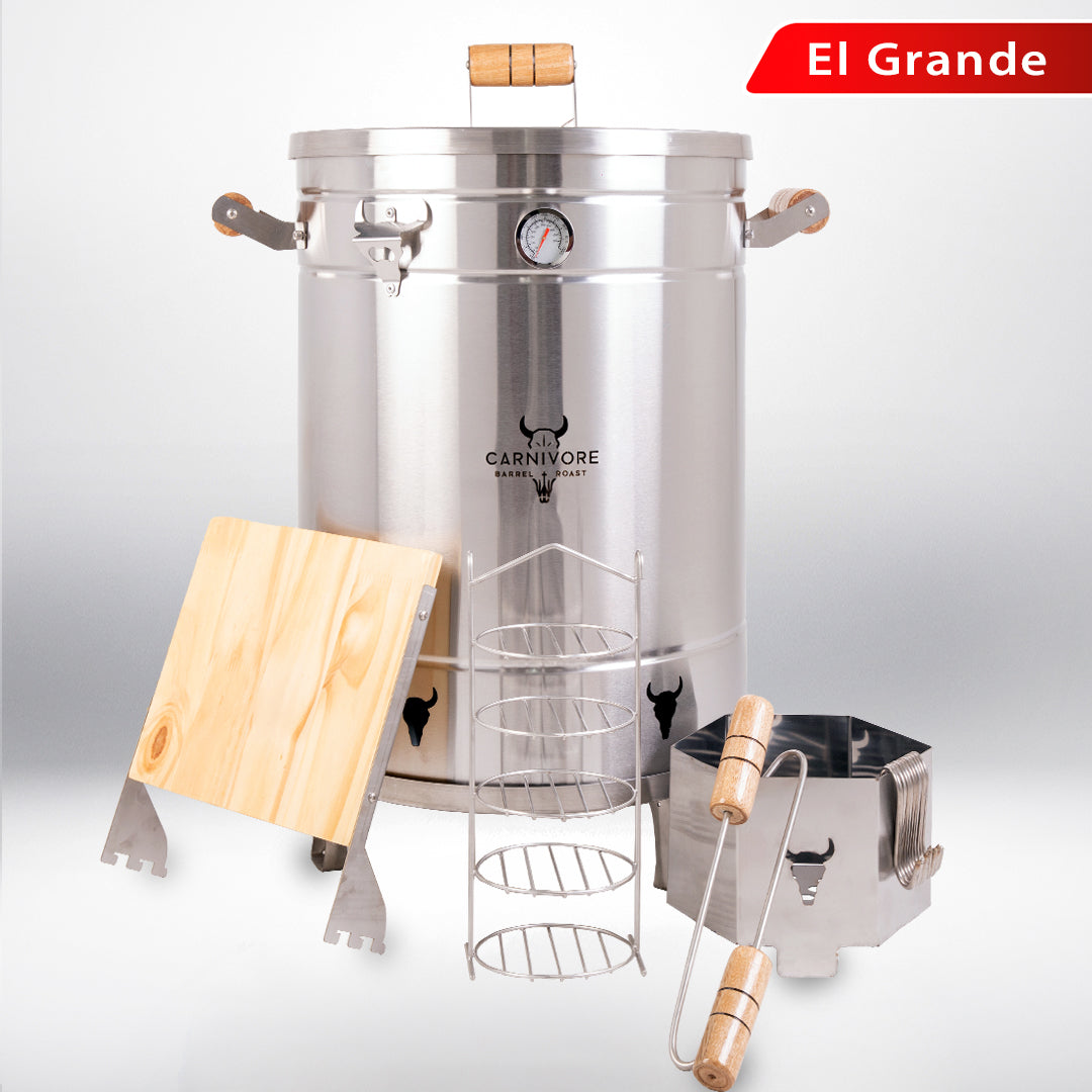 Barril Asador / ahumador Carnivore Grande