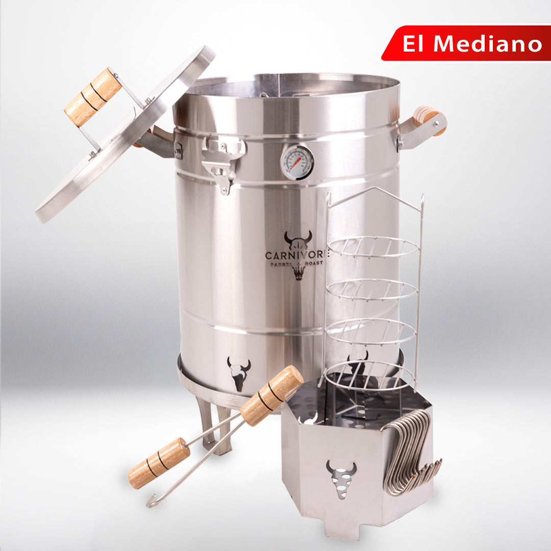 Barril Asador / ahumador Carnivore Mediano